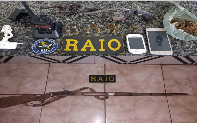 BPRAIO em ação rápida apreende mais três armas de fogo em Crato e Juazeiro do Norte-CE