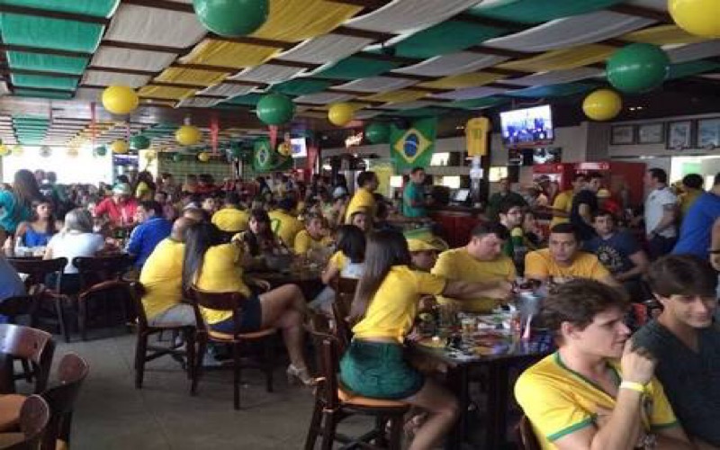 Jogos da Seleção começam  a movimentar bares e restaurantes na Região do Cariri