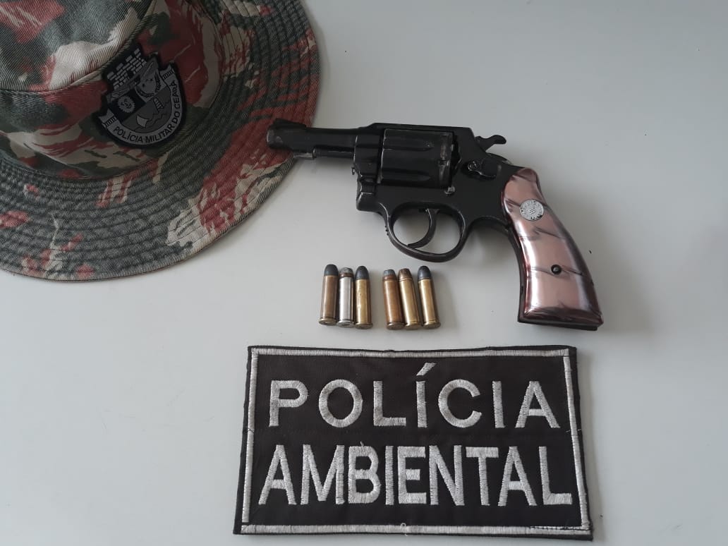 Polícia Ambiental apreende arma de fogo em Missão Velha-CE