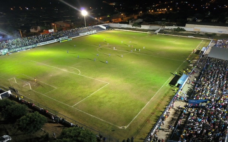 Jogo do acesso do Barbalha tem confusão, invasão, tiros de balas de borracha e rojão