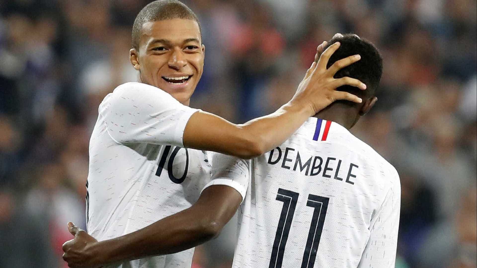 França bate Itália e empolga com bom futebol em teste para Copa