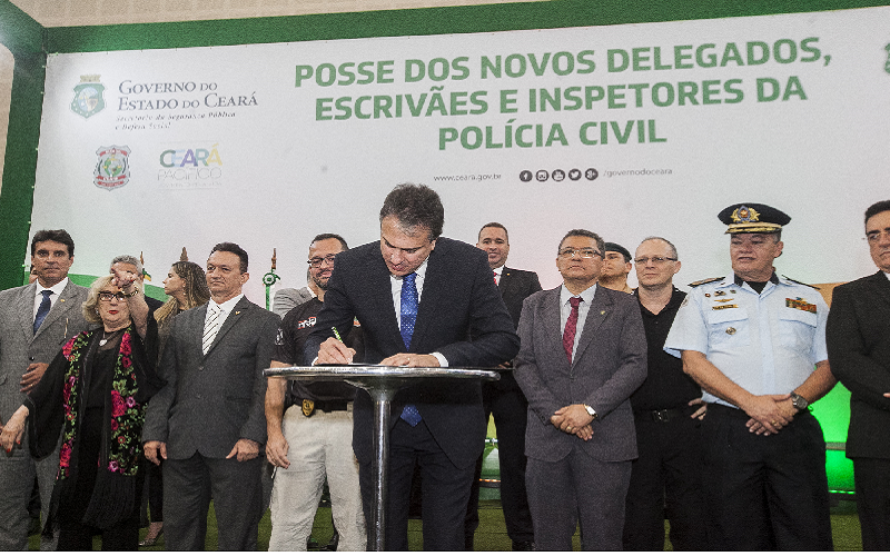 Com 1.296 novos policiais, Governo amplia efetivo da PC em 42% em dois anos
