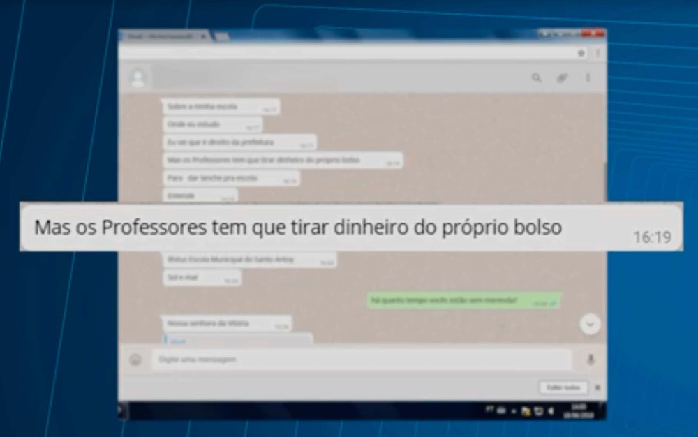 Alunos denunciam falta de merenda e dizem que professores ajudam na compra de comida: ‘Têm que tirar do próprio bolso’