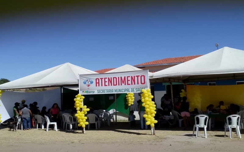Barro-CE: Governo realiza “Saúde Itinerante” com serviços básicos e especializados na comunidade​