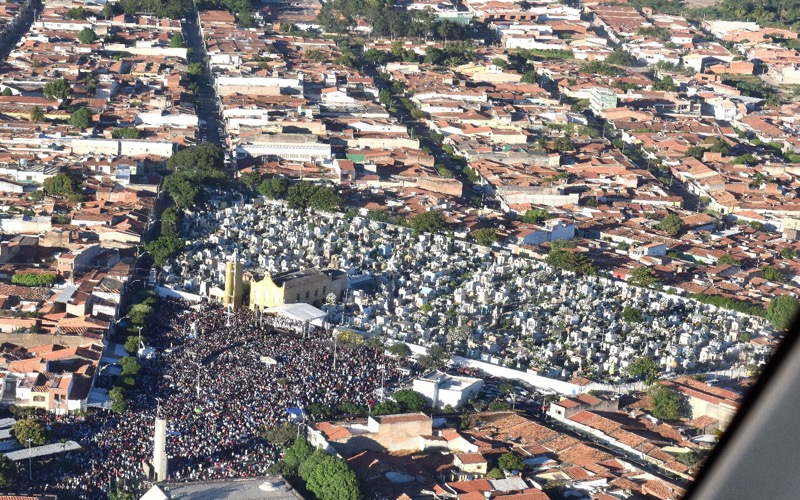 Cerca de 70 mil pessoas participaram da Missa pelos 84 anos da morte do Padre Cícero