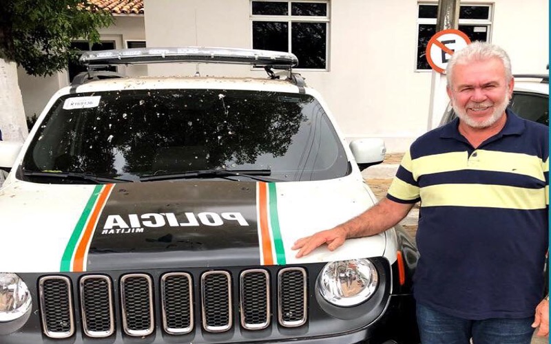 Nova Olinda-CE  recebe nova viatura para a Polícia  Militar