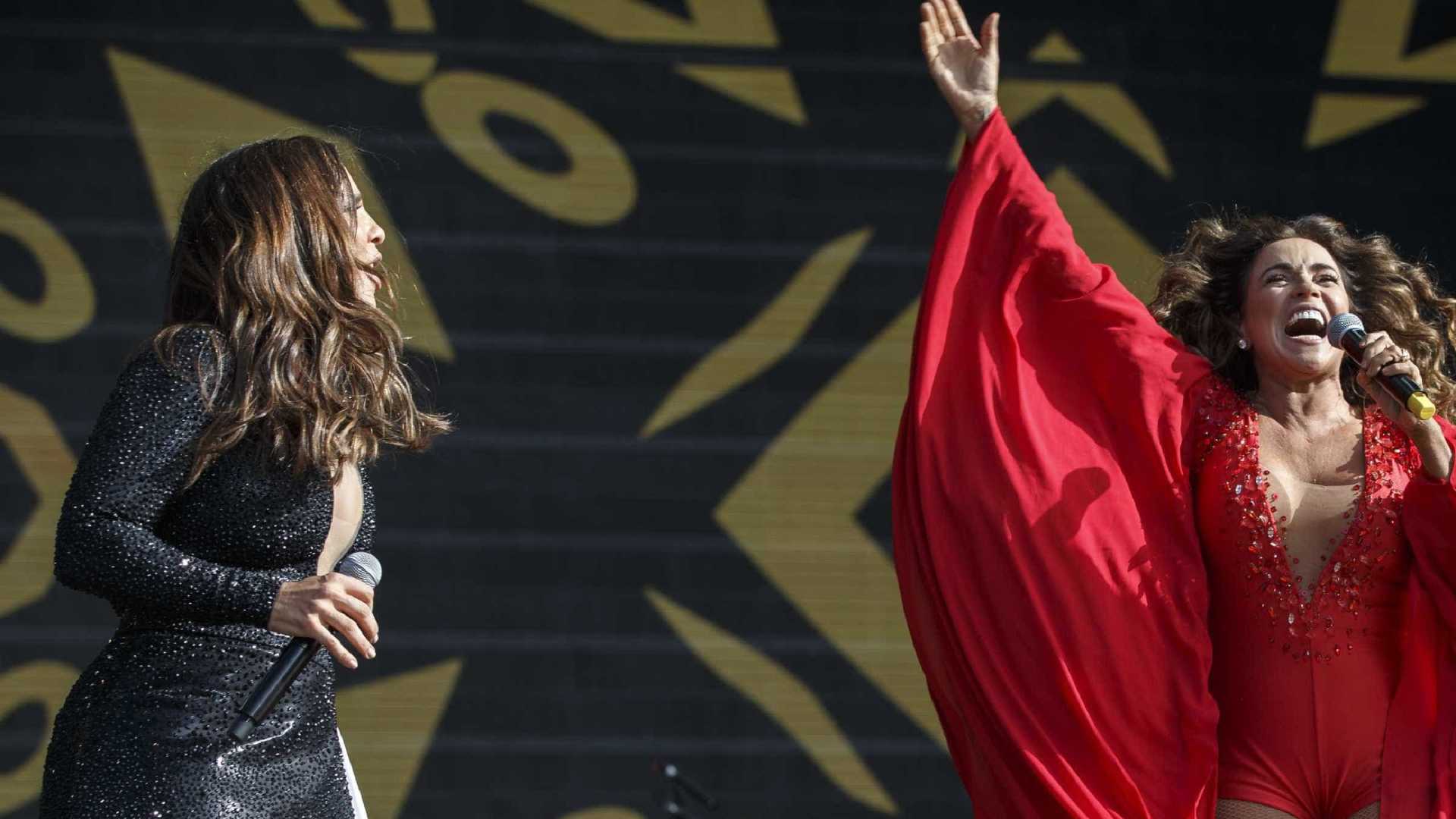 Ivete Sangalo e Daniela Mercury fazem dueto no Rock in Rio Lisboa