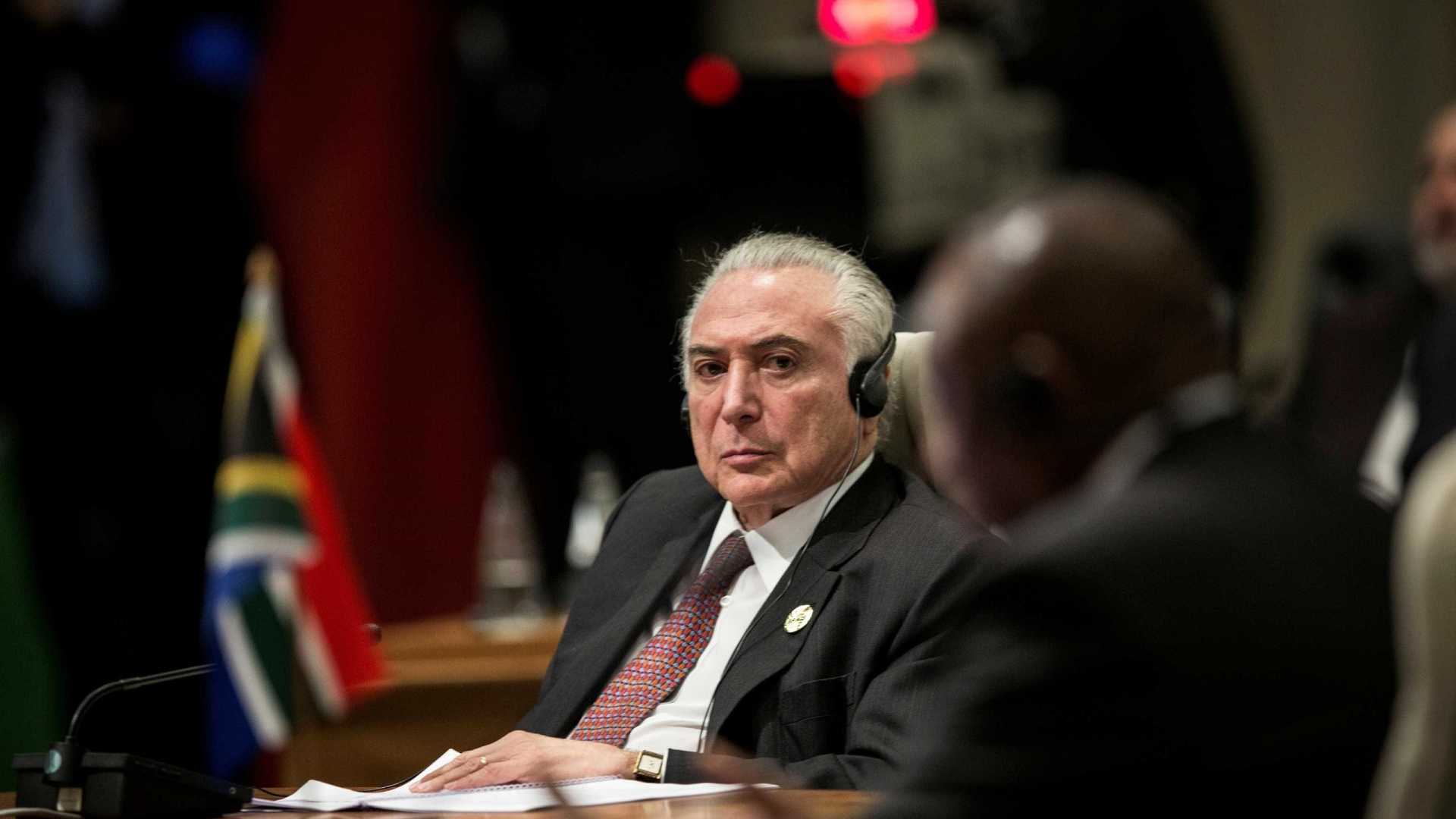 Temer diz que África é prioridade, mas deixa reunião antes do fim