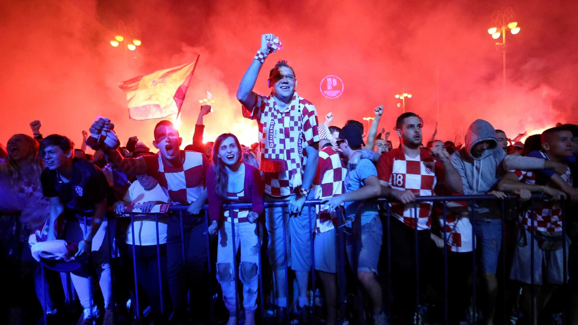 Em termos proporcionais, Croácia é o menor país a chegar a uma final