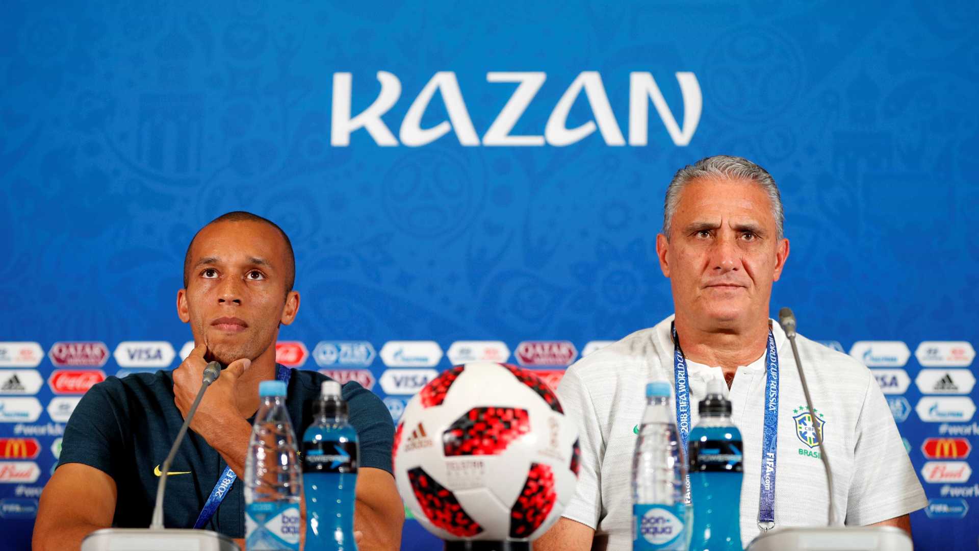 Tite confirma Marcelo e Fernandinho entre titulares contra a Bélgica