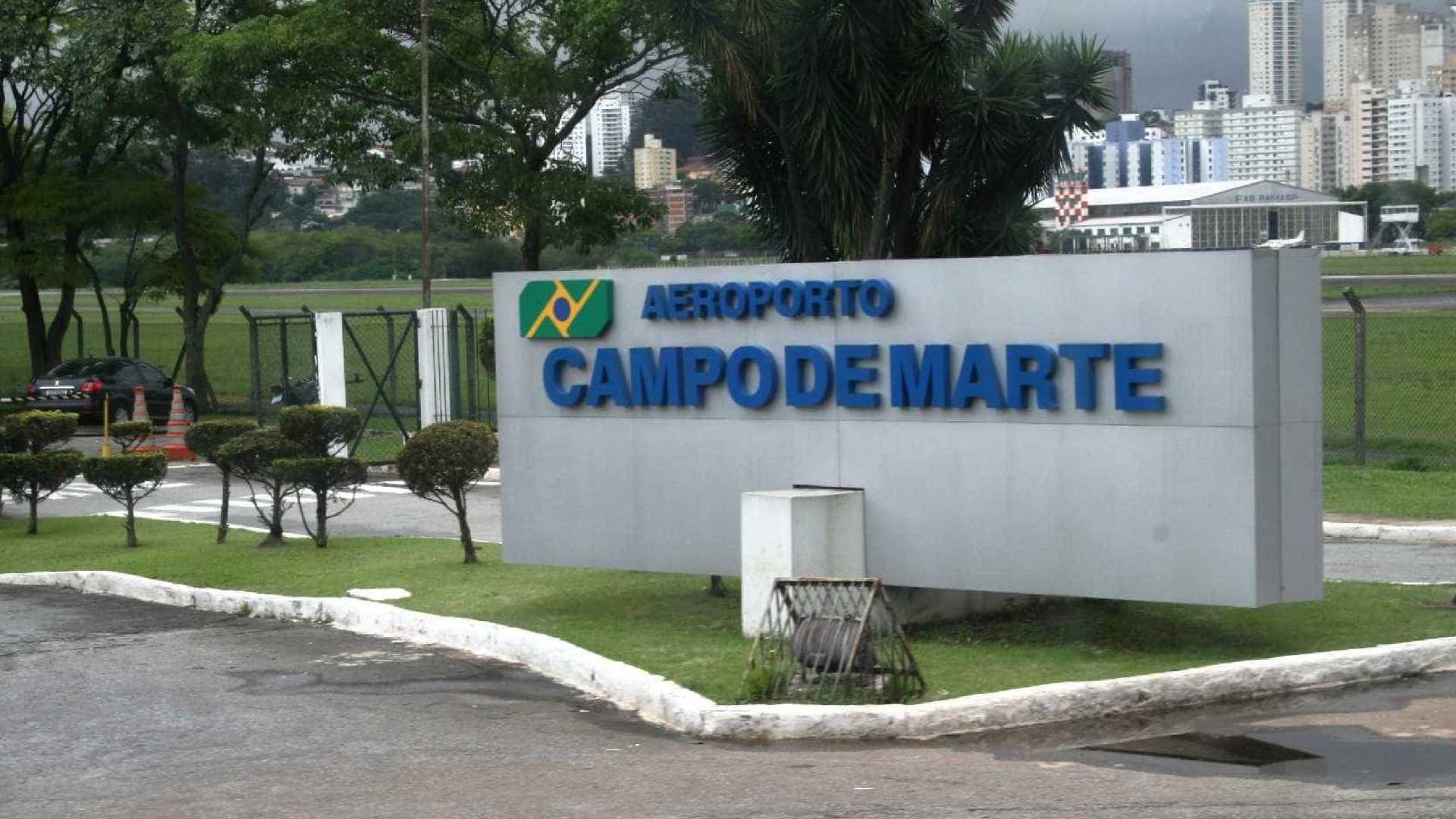 Campo de Marte é reaberto para voos quase 24 horas após acidente