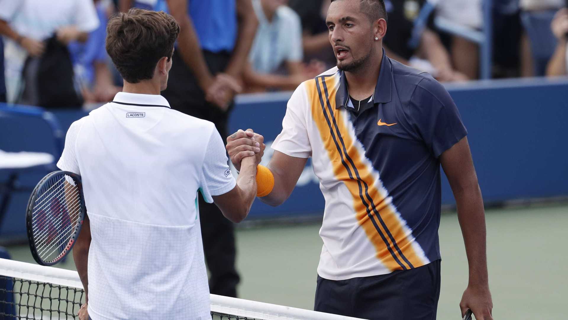 Francês ataca US Open após briga com árbitro: ‘Nos fazendo de idiotas’