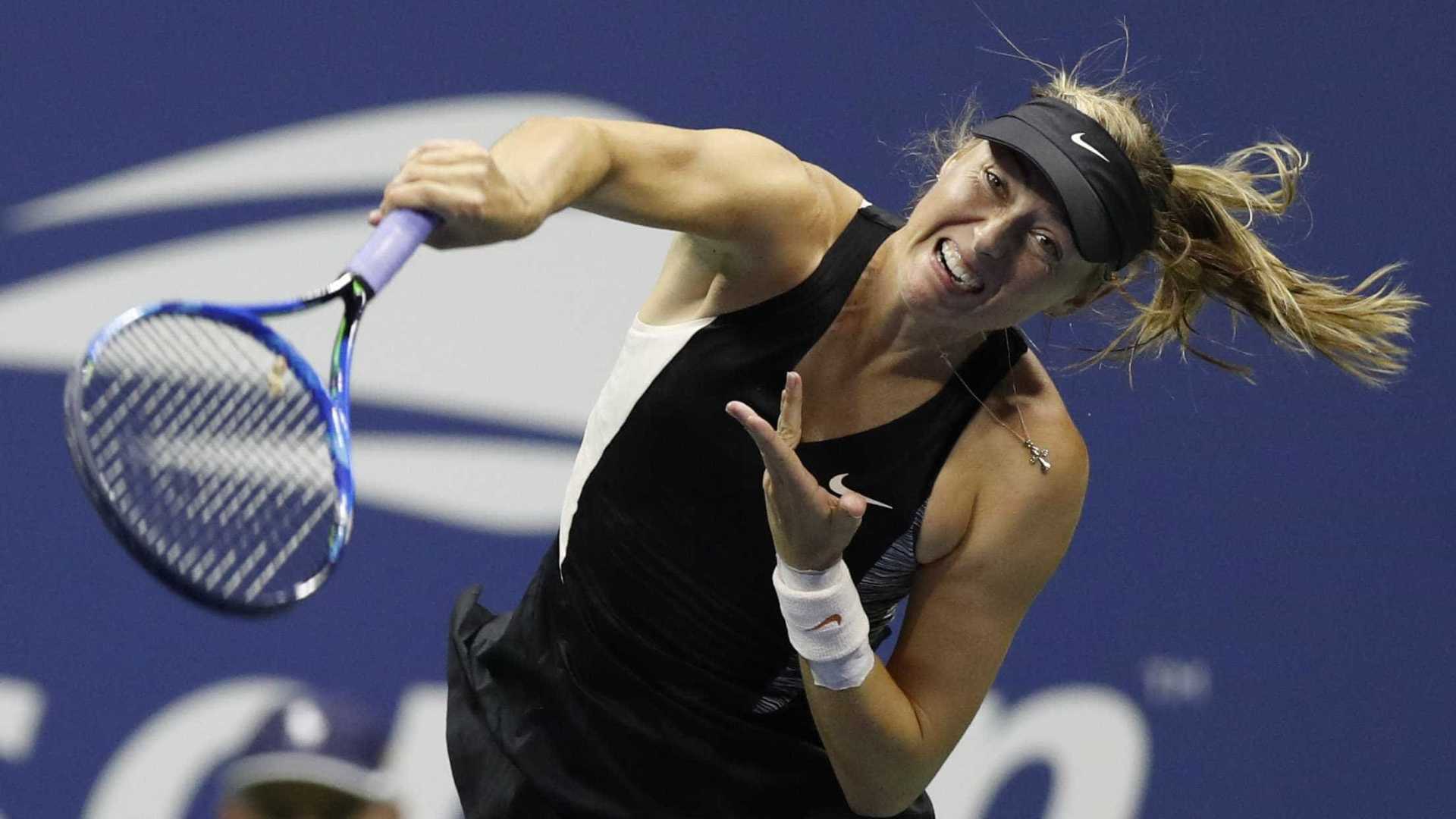 Sharapova vence romena e duela com Ostapenko no US Open