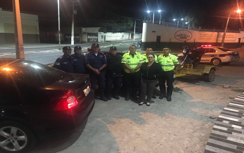 Blitz da Lei Seca fiscaliza e autua motoristas em Juazeiro do Norte/CE
