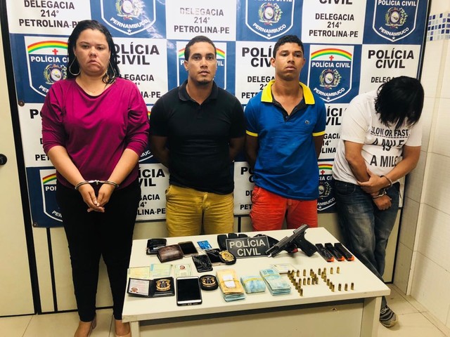 Após simular o próprio sequestro, mulher é presa com os falsos sequestradores