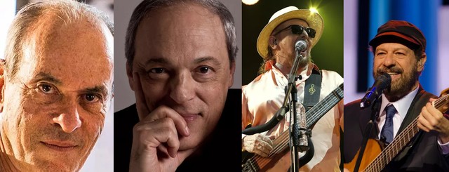 Ney Matogrosso, Toquinho, Geraldo Azevedo e João Bosco se encontram em show especial no Teatro Castro Alves