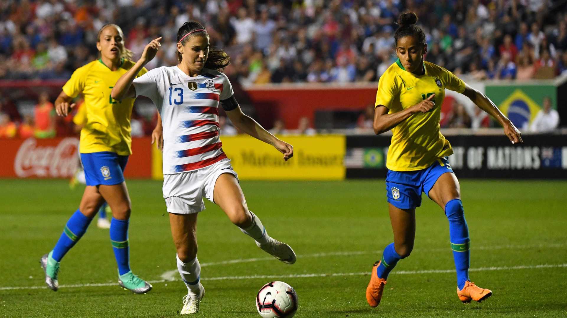 Seleção feminina é goleada e EUA conquistam Torneio das Nações