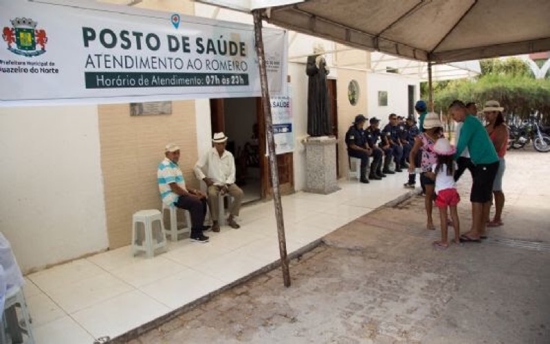 Prefeitura de Juazeiro do Norte disponibiliza pontos de apoio para atendimento à saúde na romaria