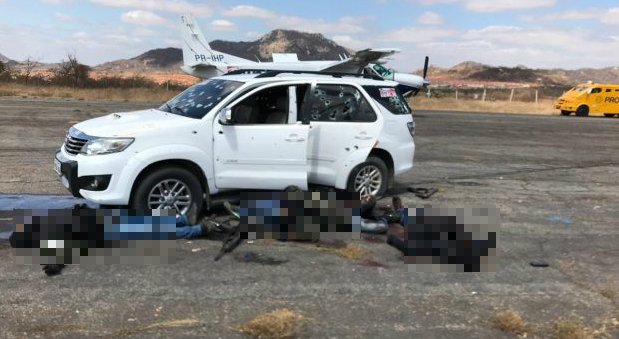 Assalto a avião de transporte de valores: cinco mortos em Salgueiro