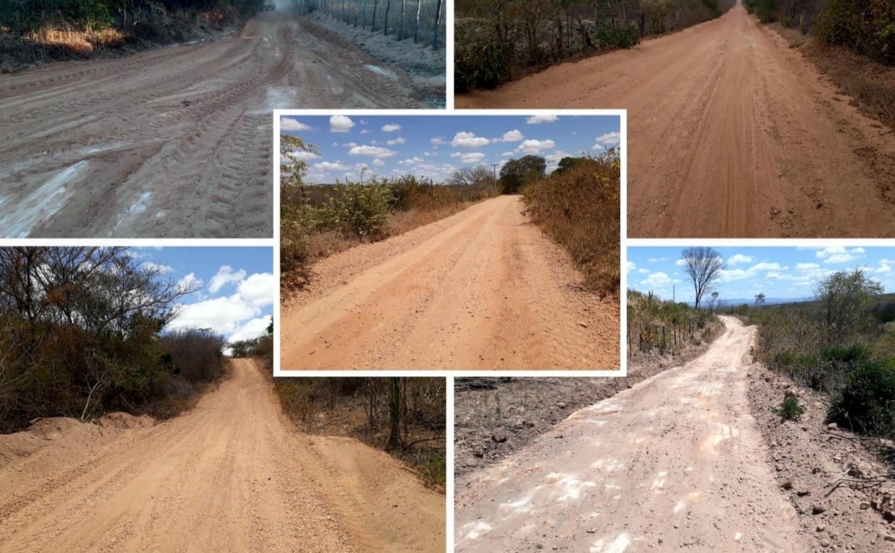 Mauriti – Prefeitura intensifica recuperação de estradas vicinais na zona rural