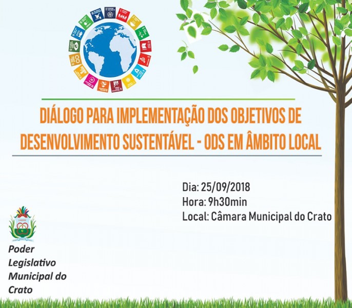Audiência pública discutirá Desenvolvimento Sustentável em Crato, na próxima terça-feira,25