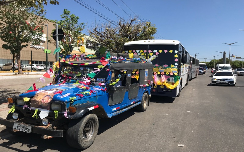 DEMUTRAN informa  alternativas para evitar congestionamento no trânsito devido procissão de ônibus da Romaria em Juazeiro do Norte-CE: veja também o percurso