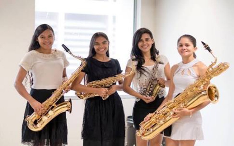 ELASAX- Quarteto de Saxofone volta a se apresentar no CCBNB