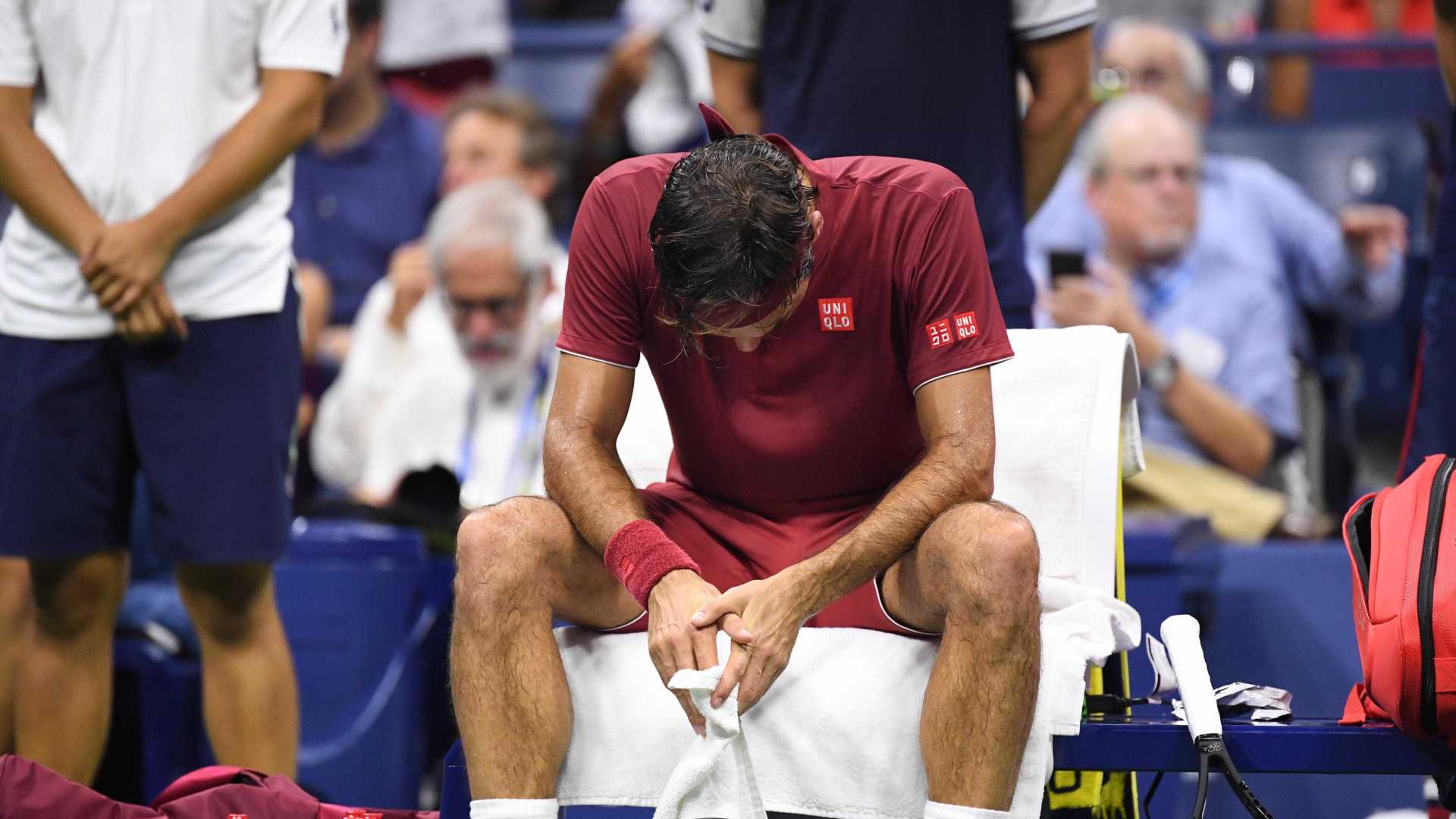 Federer dá adeus ao US Open após ser derrotado pelo 55º do ranking