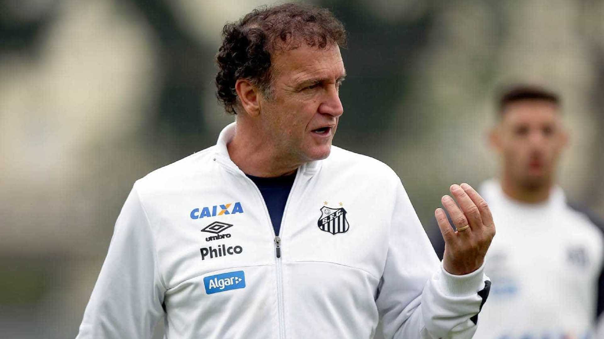 Cuca admite insucesso em trocas no Santos e vê empate justo no Pacaembu