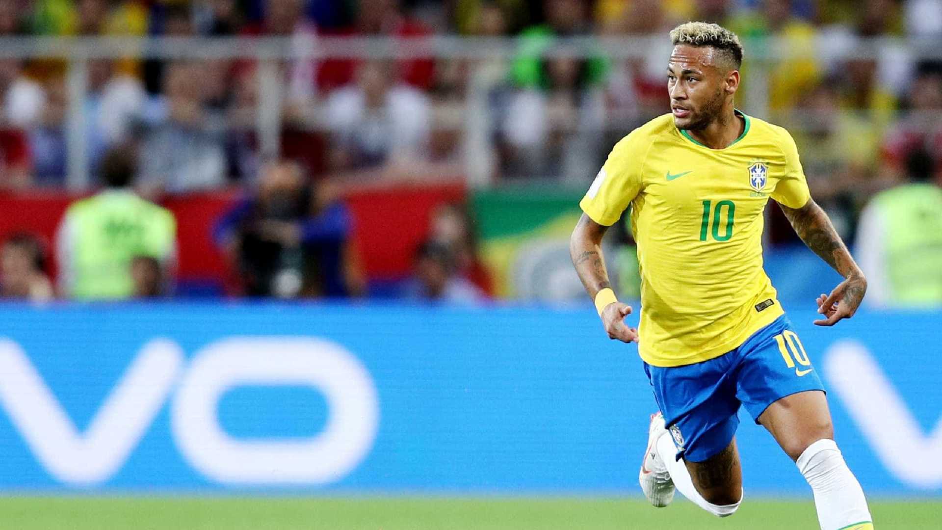 Brasil encara Estados Unidos com Neymar como capitão