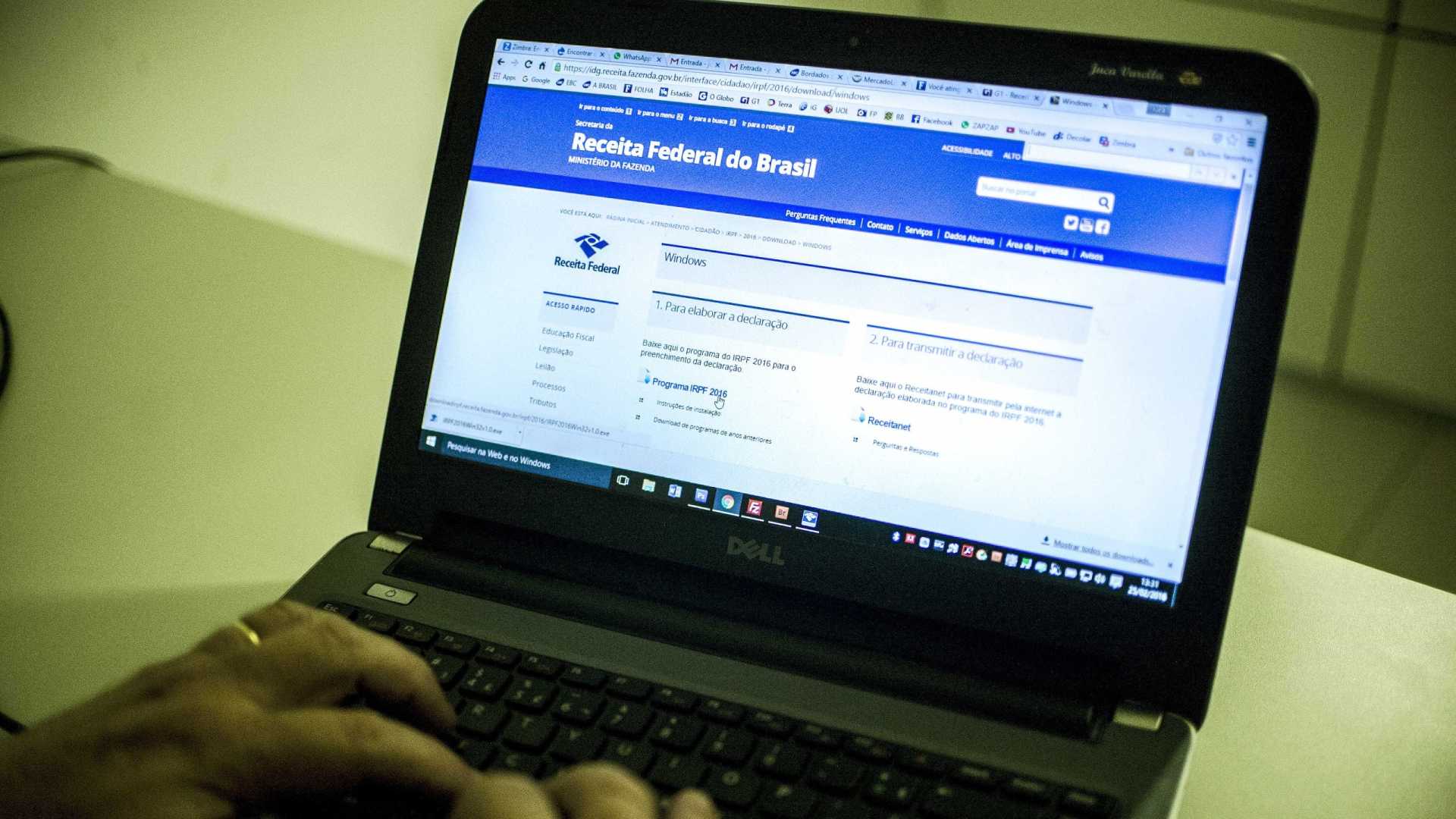 Receita abre consulta ao quarto lote de restituição do IR nesta segunda