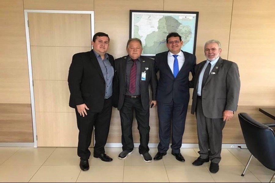 Afonso Sampaio realiza visitas em Brasília para beneficiar Nova Olinda-CE