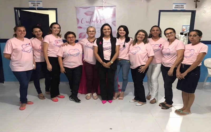 Crato Rosa: ações de prevenção ao câncer de mama acontecem em vários pontos da cidade