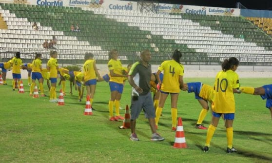 Seleção feminina de Juazeiro do Norte empata equipe de Barbalha durante amistoso