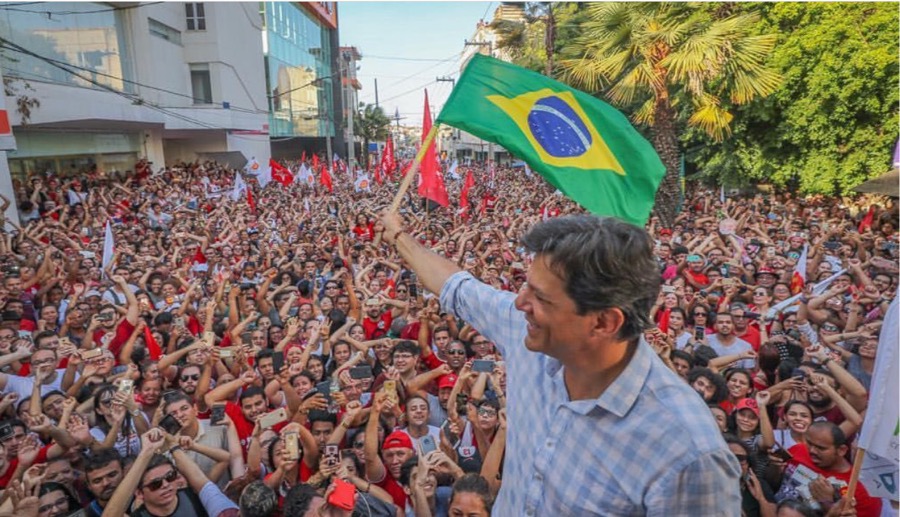 No Cariri, Haddad critica Justiça Eleitoral e fala em denúncia de fraude à OEA