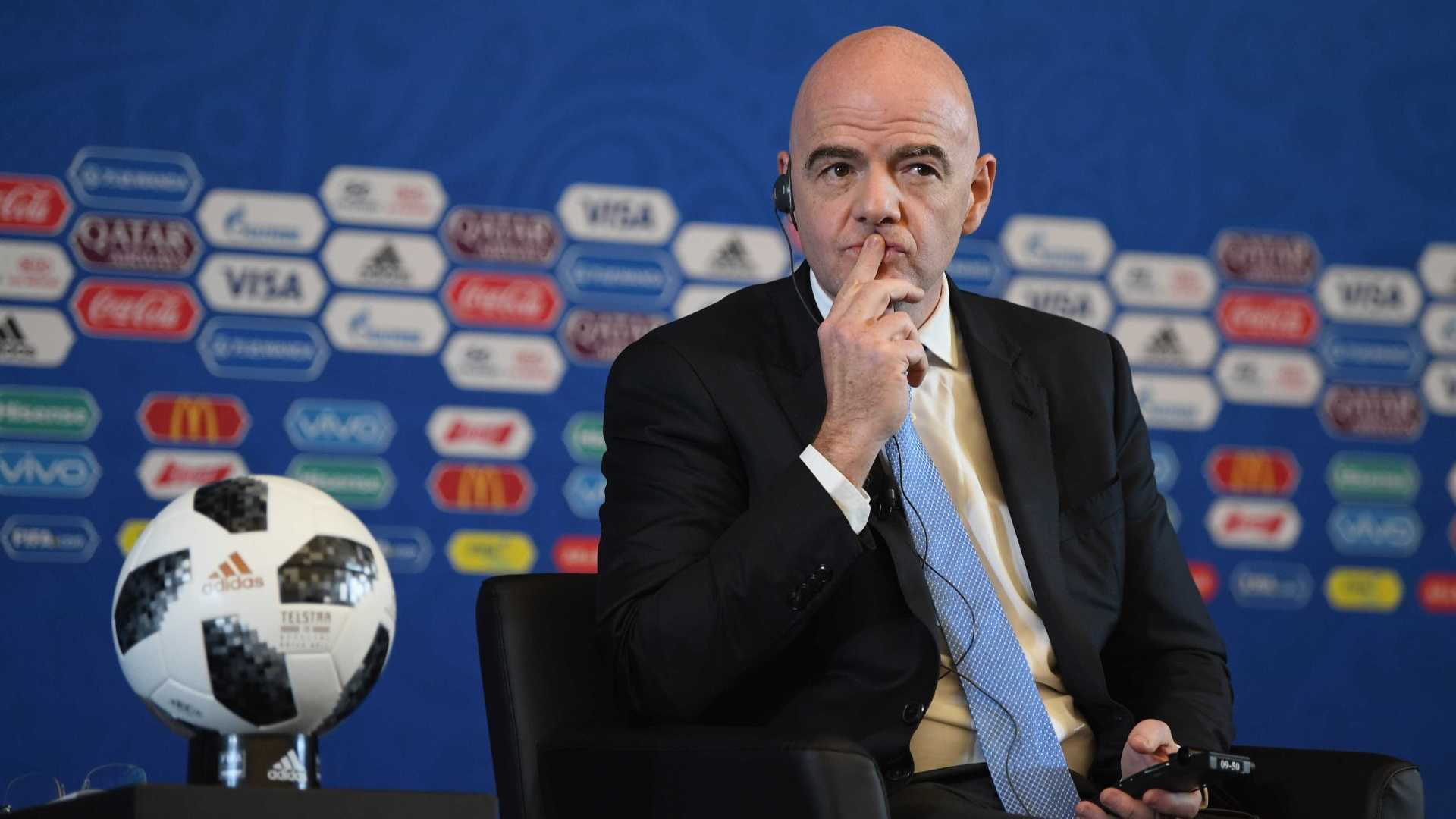 Presidente da Fifa quer 48 seleções para a Copa do Mundo do Qatar
