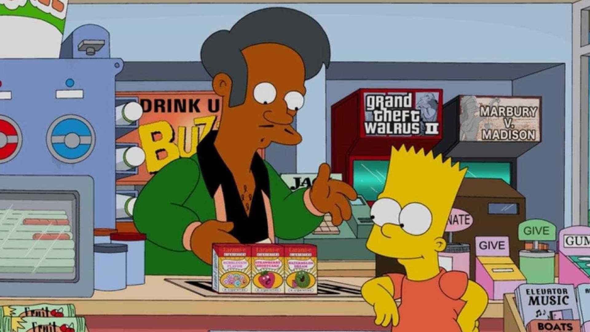 Personagem Apu, de ‘Os Simpsons’, pode acabar após polêmicas de racismo