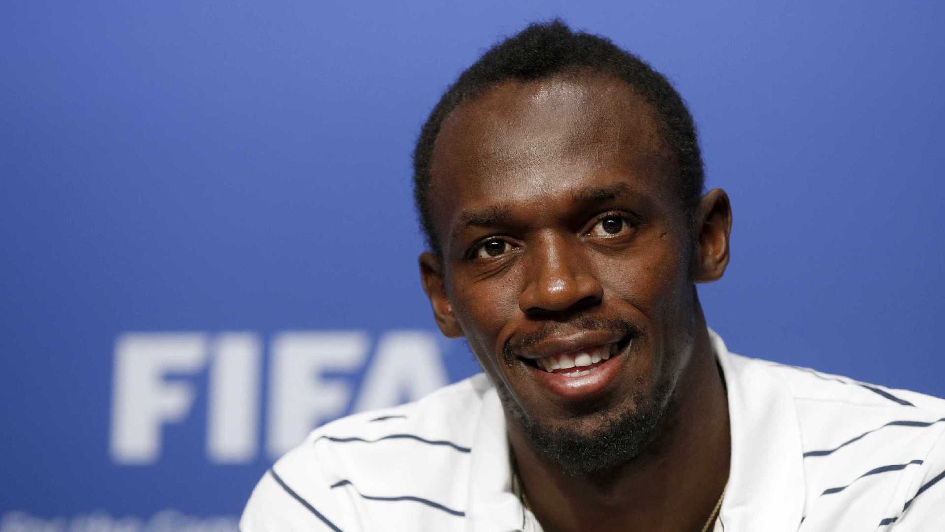 Após marcar 2 gols, Usain Bolt fica surpreso com exame antidoping