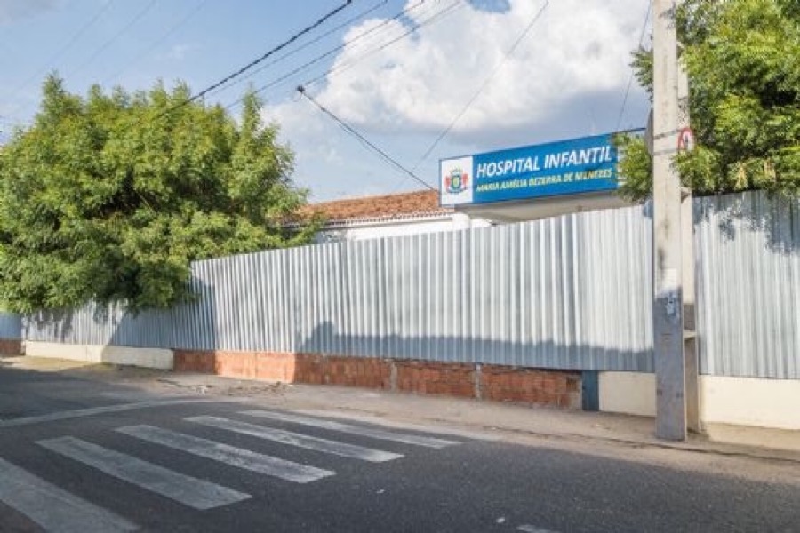 Reforma do Hospital Infantil Maria Amélia está em andamento em Juazeiro do Norte-CE