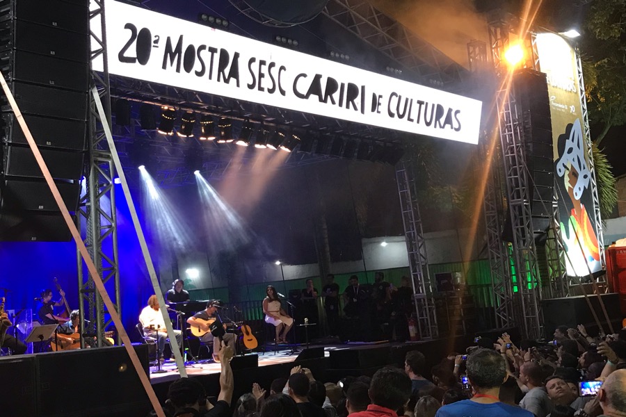Encerramento da Mostra Sesc Cariri contou com show de Milton Nascimento