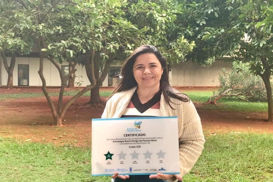 Crato recebe certificado Estratégia Brasil Amigo da Pessoa Idosa