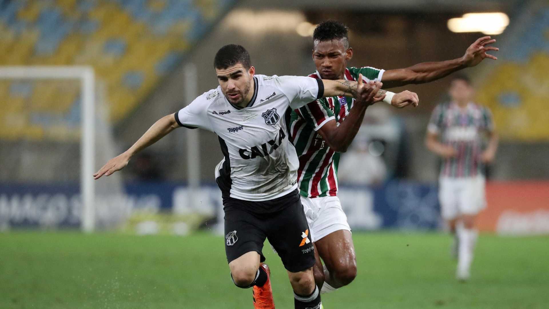 Fluminense e Ceará empatam no Maracanã e continuam ameaçados