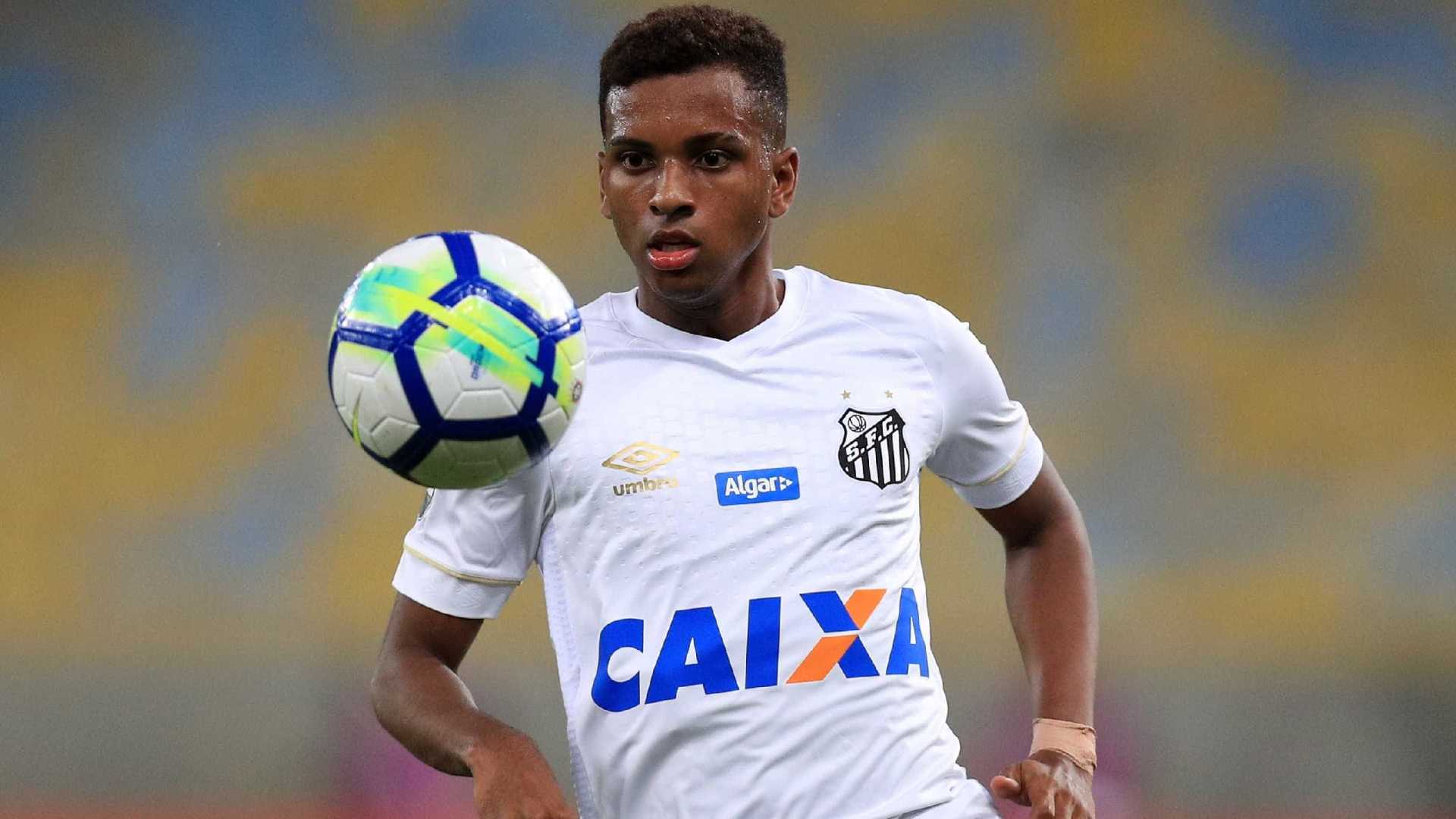 Rodrygo reforça o Santos em jogo contra a Chape nesta segunda