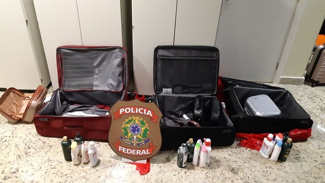 Três mulheres são presas tentando embarcar de Salvador para Portugal com droga escondida em frascos de produtos de higiene