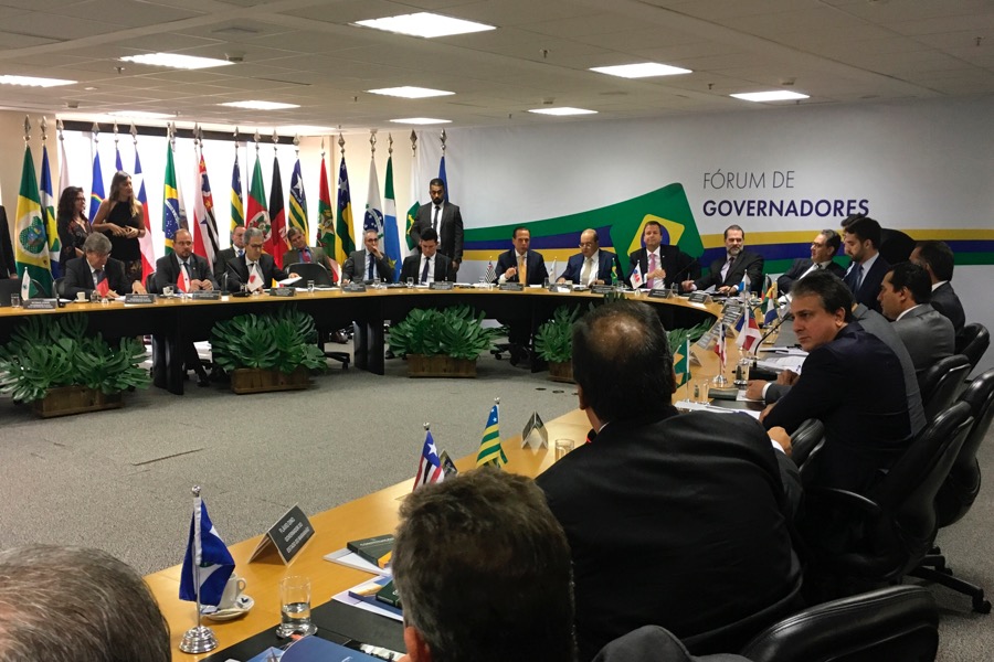 Em Fórum de Governadores, Camilo defende integração entre União e estados
