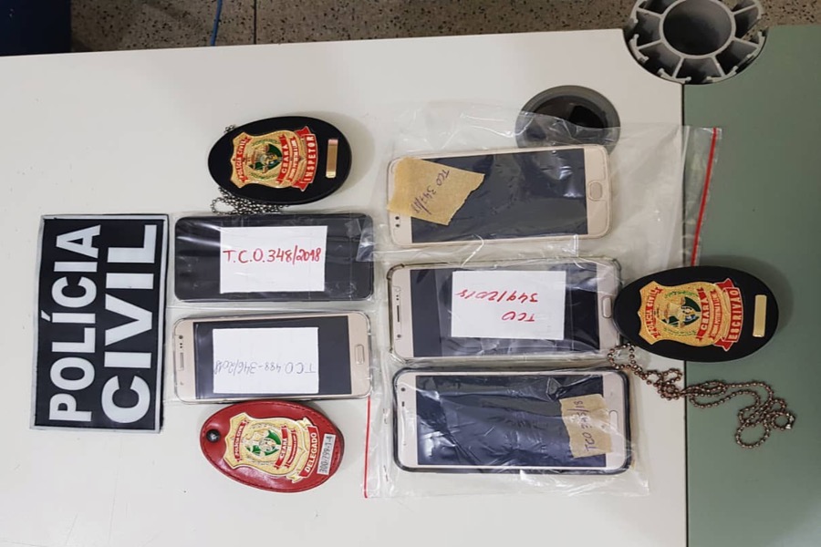 Cinco celulares roubados/furtados são apreendidos em Juazeiro do Norte-CE e devem ser entregues aos verdadeiros donos