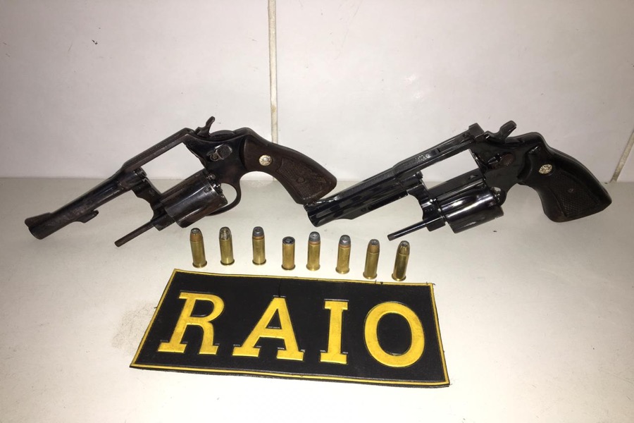 Em apenas três dias, sete armas de fogo foram apreendidas nas cidades de Brejo Santo, Jati e Juazeiro do Norte-CE
