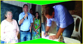 Em Mauriti Prefeito Mano Morais assina ordem de serviço para reforma de Centros de Educação Infantis
