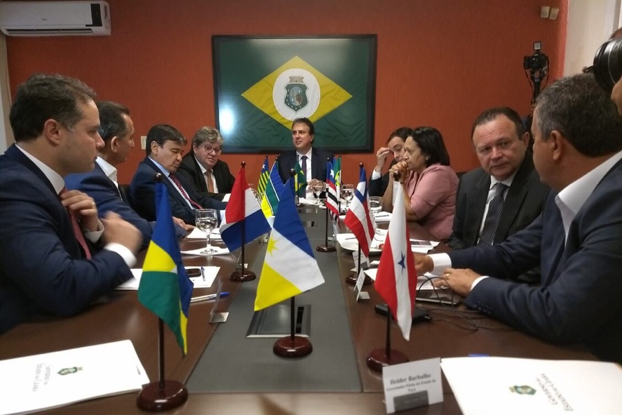 Governadores do Nordeste discutem segurança pública e novos investimentos em Brasília