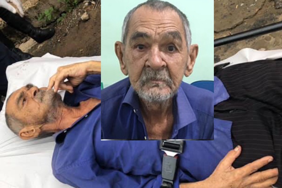Idoso de 76 anos procura família em Crato-CE após sofrer maus-tratos em Barreiras-BA